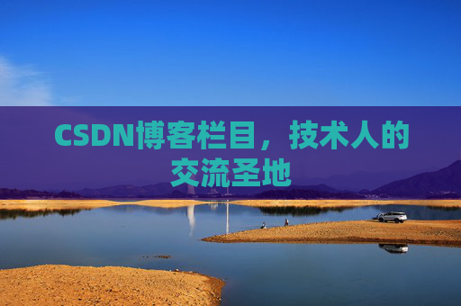 CSDN博客栏目，技术人的交流圣地